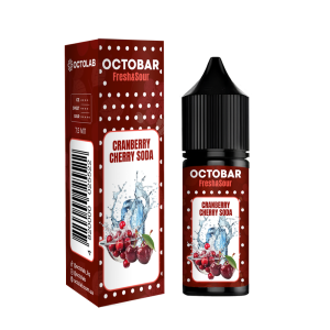 Набір для самозамісу Octobar Fresh & Sour Cranberry Cherry Soda, 15 ml