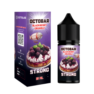 Octobar Strong набір Blackberry Crumble 30ml HARD