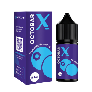 Набір для самозамісу Octobar X Blueberry Menthol, 30ml Hard