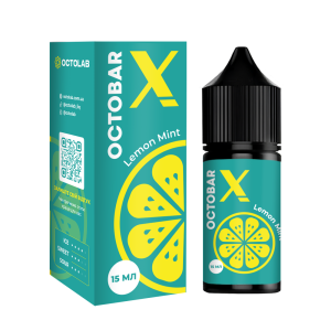Набір для самозамісу Octobar X Lemon Mint, 30ml Hard