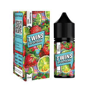 Набір для самозамісу Twins by Octolab Lime Strawberry Hard, 30ml