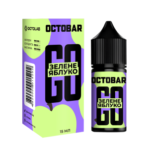 Self-mixing kit Octobar GO Зелене Яблуко, 30ml