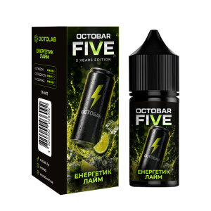 Octobar Five 30ml набір Енергетик Лайм